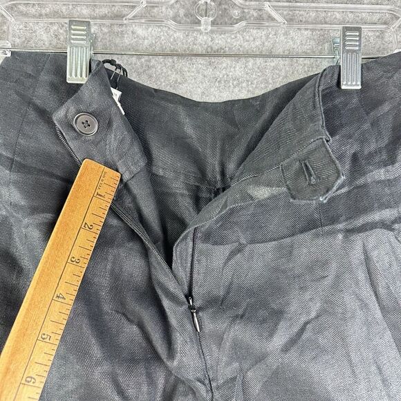 Banana Republic European Flax Linen Pants Womens 0 High Rise Volume Wide Leg NEW - Picture 14 of 16